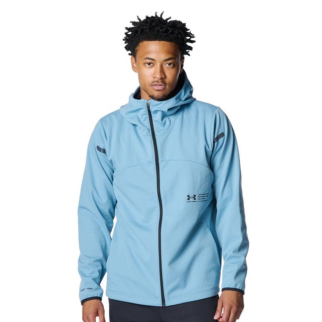 /メンズ/UA WINTER KNIT 3L FZ HD （Blue Smoke /  /）