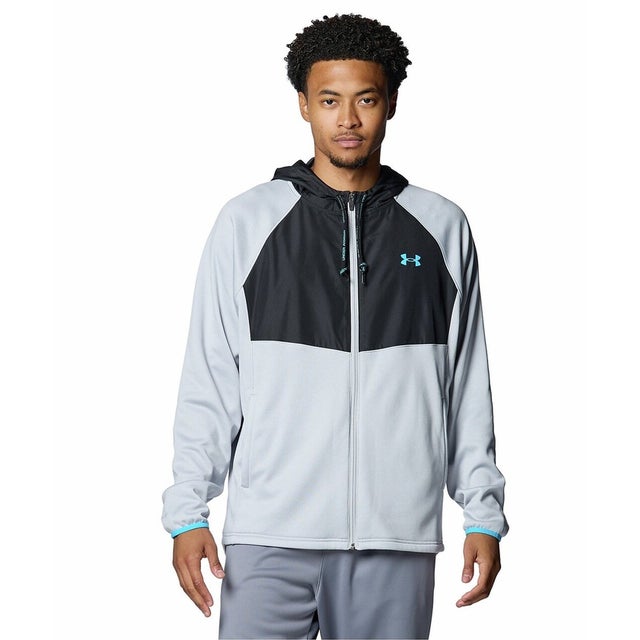 /メンズ/UA ARMOUR FLEECE MAX FZ HD （Mod Gray /  /）