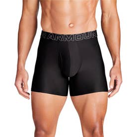/メンズ/UA Performance Tech 6in （Black / Black / Castlerock）