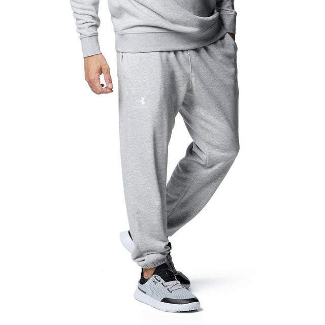 /メンズ/UA ESSENTIAL TERRY JOGGERS （Mod Gray /  /）