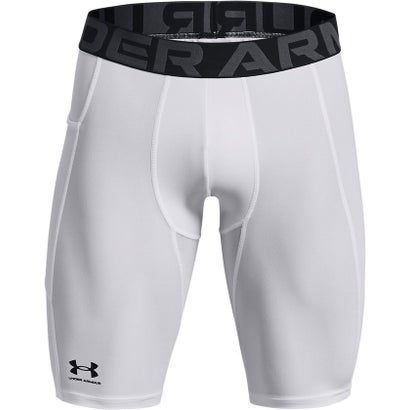 アンダーアーマー/メンズ/UA HG Armour Lng Shorts （White /  / Black）｜詳細画像