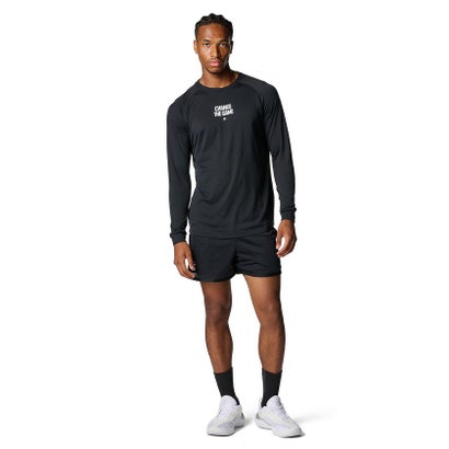 アンダーアーマー UNDER ARMOUR アンダーアーマー/メンズ/CURRY Tech Logo Long Sleeve T-Shirt （Black /  / White）｜詳細画像
