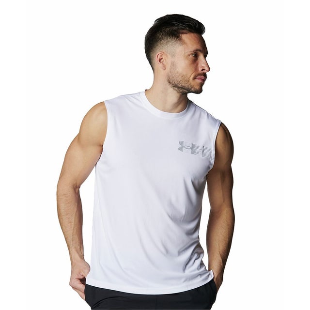 /メンズ/UA DRY SL （White /  /）