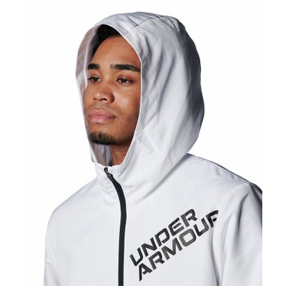 アンダーアーマー/メンズ/UA TRICOT LINED WOVEN JACKET （White /  /）｜詳細画像