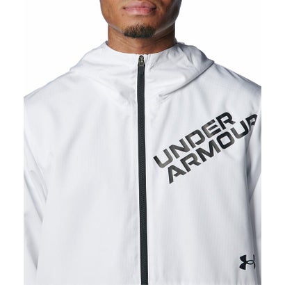 アンダーアーマー/メンズ/UA TRICOT LINED WOVEN JACKET （White /  /）｜詳細画像