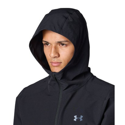 アンダーアーマー UNDER ARMOUR アンダーアーマー/メンズ/UA BRUSHED WOVEN JACKET （Black /  /）｜詳細画像