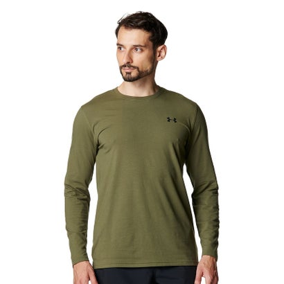 アンダーアーマー/メンズ/UA PERFORMANCE COTTON LS （Marine OD Green /  /）｜詳細画像