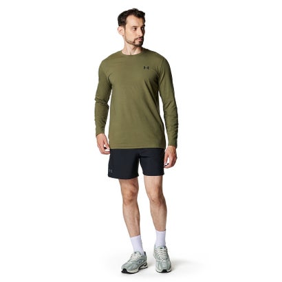 アンダーアーマー/メンズ/UA PERFORMANCE COTTON LS （Marine OD Green /  /）｜詳細画像