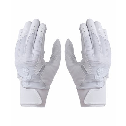 アンダーアーマー UNDER ARMOUR アンダーアーマー/メンズ/UA CLEAN UP PRO BATTING GLOVES NON COLOR （White / White / White）｜詳細画像