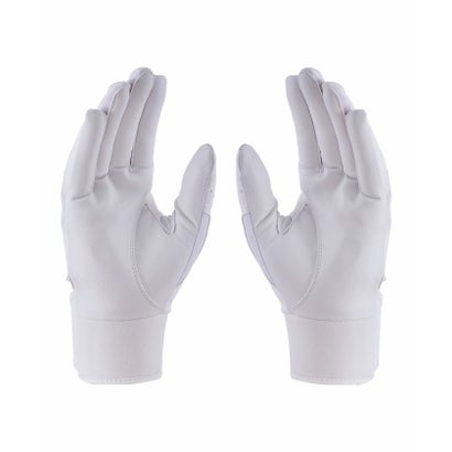アンダーアーマー UNDER ARMOUR アンダーアーマー/メンズ/UA CLEAN UP PRO BATTING GLOVES NON COLOR （White / White / White）｜詳細画像