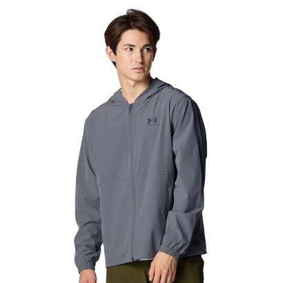 アンダーアーマー UNDER ARMOUR アンダーアーマー/メンズ/UA Vibe Woven Windbreaker （Castlerock /  / Black）｜詳細画像