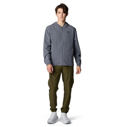アンダーアーマー UNDER ARMOUR アンダーアーマー/メンズ/UA Vibe Woven Windbreaker （Castlerock /  / Black）｜詳細画像