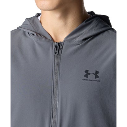 アンダーアーマー UNDER ARMOUR アンダーアーマー/メンズ/UA Vibe Woven Windbreaker （Castlerock /  / Black）｜詳細画像