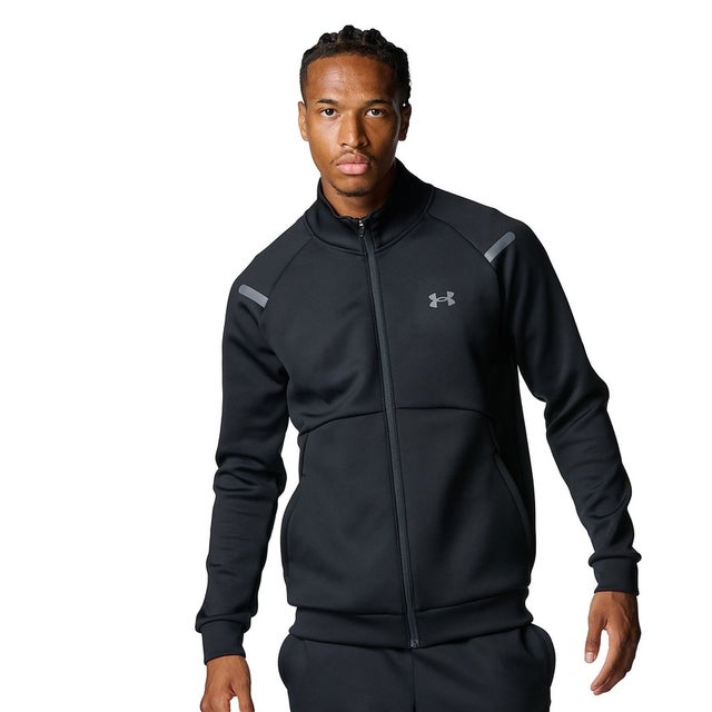/メンズ/UA ARMOUR KNIT TRACK JACKET （Black /  /）