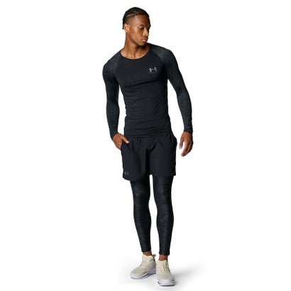 アンダーアーマー/メンズ/UA HG ARMOUR LEGGINGS NOV （Black /  /）｜詳細画像