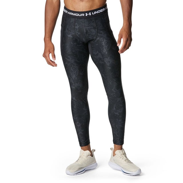 /メンズ/UA HG ARMOUR LEGGINGS NOV （Black /  /）
