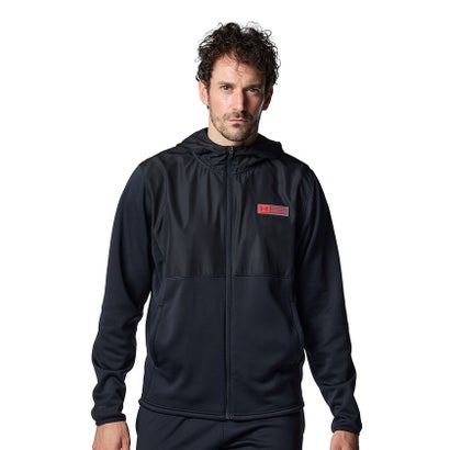 アンダーアーマー/メンズ/UA ARMOUR FLEECE MAX FZ HD （Black /  /）｜詳細画像