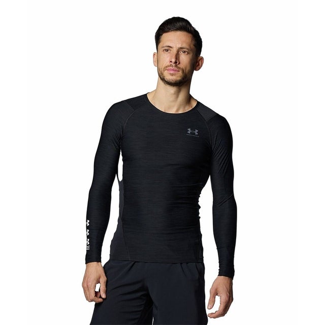 /メンズ/UA HG Armour LS Novelty （Black /  /）