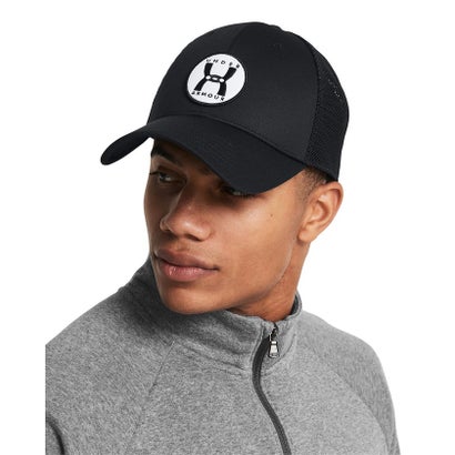 アンダーアーマー/メンズ/UA Essential Trucker （Black / Black / White）｜詳細画像