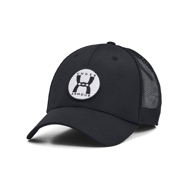 /メンズ/UA Essential Trucker （Black / Black / White）