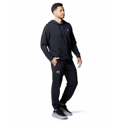 アンダーアーマー UNDER ARMOUR アンダーアーマー/メンズ/UA ESSENTIAL TERRY JOGGERS （Black /  / White）｜詳細画像