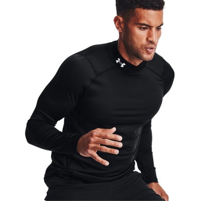 アンダーアーマー UNDER ARMOUR アンダーアーマー/メンズ/UA CG Armour Fitted Mock （Black /  / White）｜詳細画像