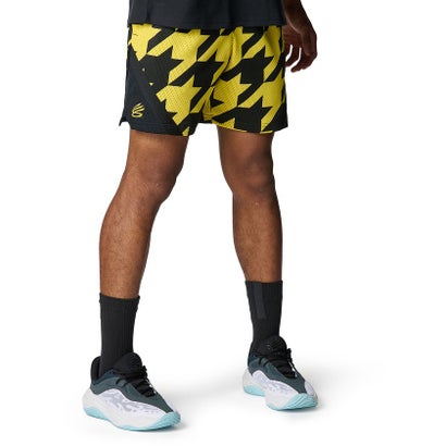 アンダーアーマー/メンズ/CURRY Signature Shorts （Black / Taxi / Taxi）｜詳細画像