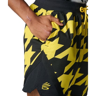 アンダーアーマー/メンズ/CURRY Signature Shorts （Black / Taxi / Taxi）｜詳細画像