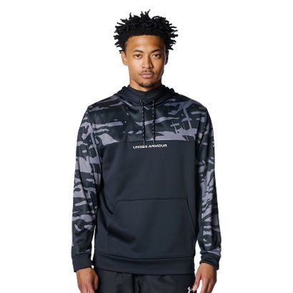 アンダーアーマー/メンズ/UA ARMOUR FLEECE HOODIE （Black /  /）｜詳細画像