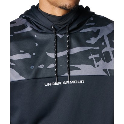 アンダーアーマー/メンズ/UA ARMOUR FLEECE HOODIE （Black /  /）｜詳細画像