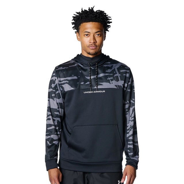 /メンズ/UA ARMOUR FLEECE HOODIE （Black /  /）