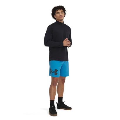 アンダーアーマー UNDER ARMOUR アンダーアーマー/メンズ/UA TECH WOVEN GRAPHIC SHORTS （Ether Blue /  / Black）｜詳細画像