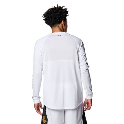 アンダーアーマー/メンズ/UA TECH LOGO LS T-SHIRTS （White / /）｜詳細画像