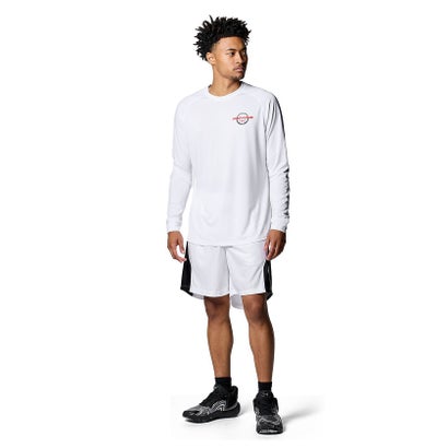 アンダーアーマー/メンズ/UA TECH LOGO LS T-SHIRTS （White / /）｜詳細画像