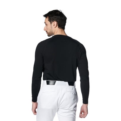 アンダーアーマー UNDER ARMOUR アンダーアーマー/メンズ/UA HEATGEAR COMFORT FITTED LONG SLEEVE CREW NECK SHIRT （Black / /）｜詳細画像