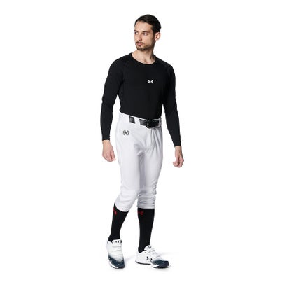 アンダーアーマー UNDER ARMOUR アンダーアーマー/メンズ/UA HEATGEAR COMFORT FITTED LONG SLEEVE CREW NECK SHIRT （Black / /）｜詳細画像