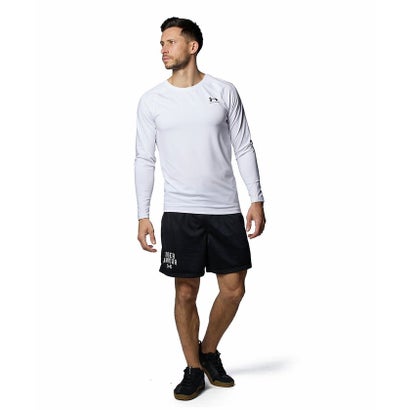 アンダーアーマー/メンズ/UA HEATGEAR FITTED LONG SLEEVE SHIRT （White /  /）｜詳細画像