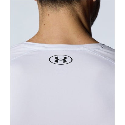 アンダーアーマー/メンズ/UA HEATGEAR FITTED LONG SLEEVE SHIRT （White /  /）｜詳細画像