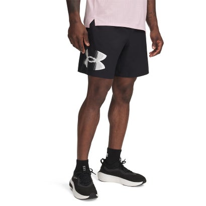 アンダーアーマー UNDER ARMOUR アンダーアーマー/メンズ/UA TECH WOVEN GRAPHIC SHORTS （Black /  / White）｜詳細画像