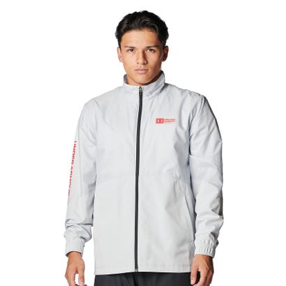 アンダーアーマー UNDER ARMOUR アンダーアーマー/メンズ/UA TRICOT LINED WOVEN JACKET （Halo Gray /  /）｜詳細画像
