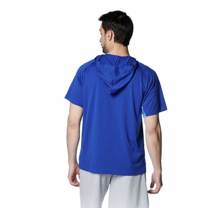 アンダーアーマー/メンズ/UA Tech Short Sleeve Hoodie （Team Royal /  / Taxi）｜詳細画像