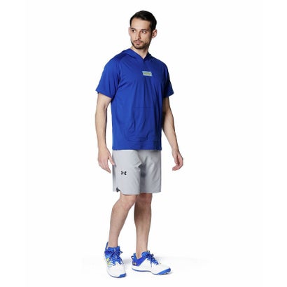 アンダーアーマー/メンズ/UA Tech Short Sleeve Hoodie （Team Royal /  / Taxi）｜詳細画像