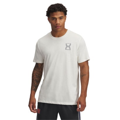 アンダーアーマー UNDER ARMOUR アンダーアーマー/メンズ/UA RUN 96 SHORTSLEEVE （White Quartz /  / Downpour Gray）｜詳細画像