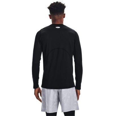 アンダーアーマー UNDER ARMOUR アンダーアーマー/メンズ/UA CG Armour Fitted Crew （Black /  / White）｜詳細画像