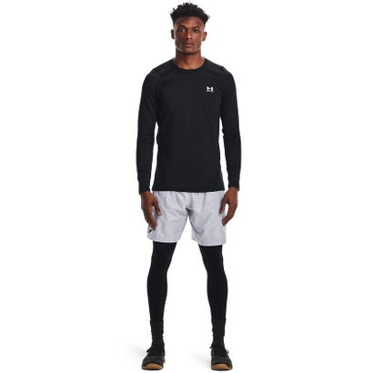 アンダーアーマー UNDER ARMOUR アンダーアーマー/メンズ/UA CG Armour Fitted Crew （Black /  / White）｜詳細画像