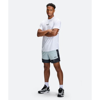 アンダーアーマー UNDER ARMOUR アンダーアーマー/メンズ/UA SPLASH WOVEN SHORTS （Blue Fog /  / Black）｜詳細画像