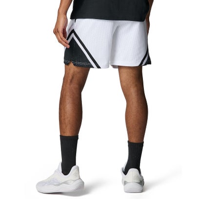 アンダーアーマー/メンズ/Curry Mesh Shorts 4 （White / Black / White）｜詳細画像