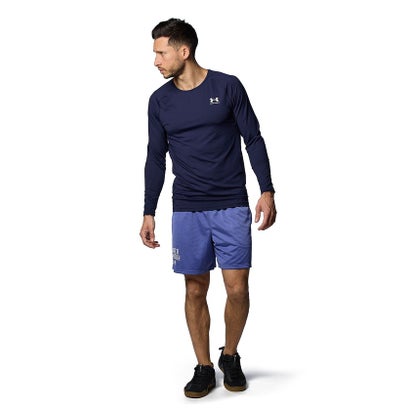 アンダーアーマー UNDER ARMOUR アンダーアーマー/メンズ/UA HEATGEAR FITTED LONG SLEEVE SHIRT （Midnight Navy /  /）｜詳細画像