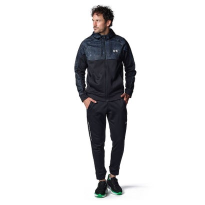 アンダーアーマー/メンズ/UA ARMOUR FLEECE FZ HD Nov （Black /  /）｜詳細画像