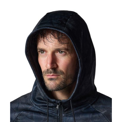 アンダーアーマー/メンズ/UA ARMOUR FLEECE FZ HD Nov （Black /  /）｜詳細画像